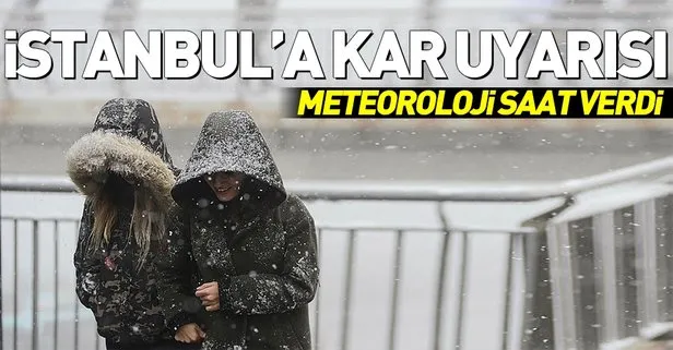 Meteoroloji’den İstanbul’a kar uyarısı! İstanbul’a kar ne zaman yağacak? 18 Aralık 2018 hava durumu