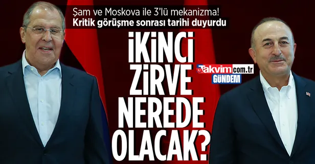 Şam ve Moskova ile 3'lü mekanizma! Bakan Çavuşoğlu tarihi açıkladı: "Ocak ayının ikinci yarısında görüşeceğiz"