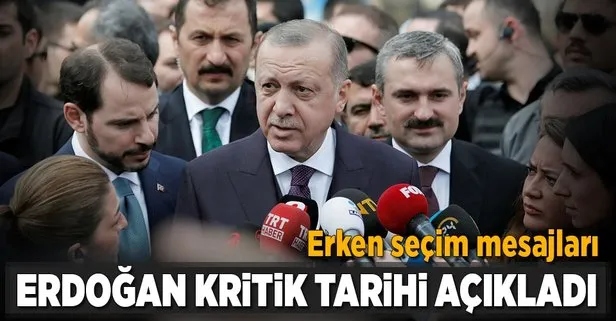 Cumhurbaşkanı Erdoğan’dan kritik erken seçim mesajları