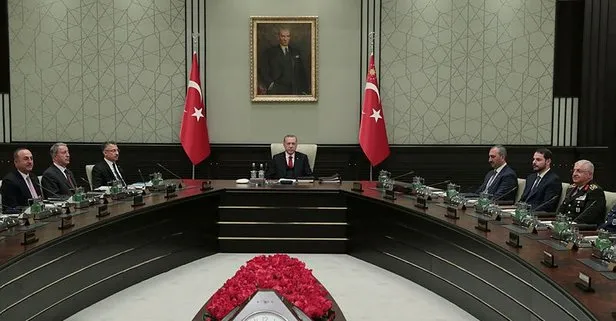 Son dakika: Milli Güvenlik Kurulu Başkan Erdoğan liderliğinde toplandı