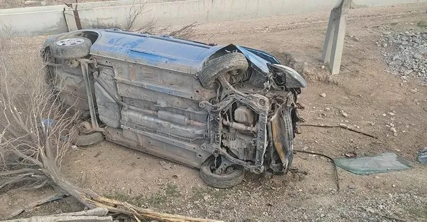 Konya’da feci kaza! Araba takla attı 3’ü çocuk 6 kişi yaralandı!