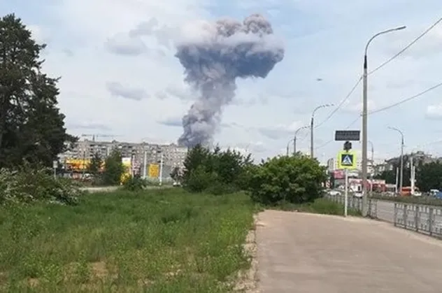 Rusya'da mühimmat fabrikasında büyük patlama: 22 kişi yaralandı