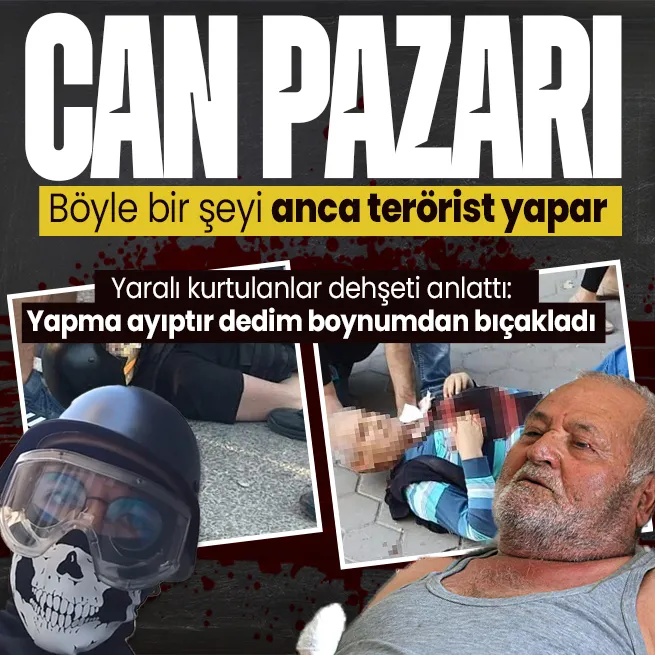 Eskişehirdeki maskeli saldırgandan kurtulanlar dehşet anlarını anlattı: Ben onu görünce bu terörist dedim! Böyle bir şeyi anca terörist yapar