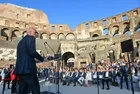 Kolezyum’da kültürel diplomasi | İtalyan Bakan Giuli’den Türkiye’ye övgü dolu sözler