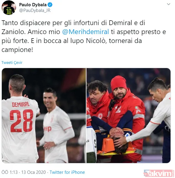 Son dakika: Merih Demiral'ın sakatlığı belli oldu | Ronaldo'dan Merih Demiral'a destek mesajı! - 7