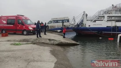 Malatya’da facianın eşiğinden dönüldü! Feribota yolcu taşıyan otobüs baraj gölüne düştü: Yaralılar var