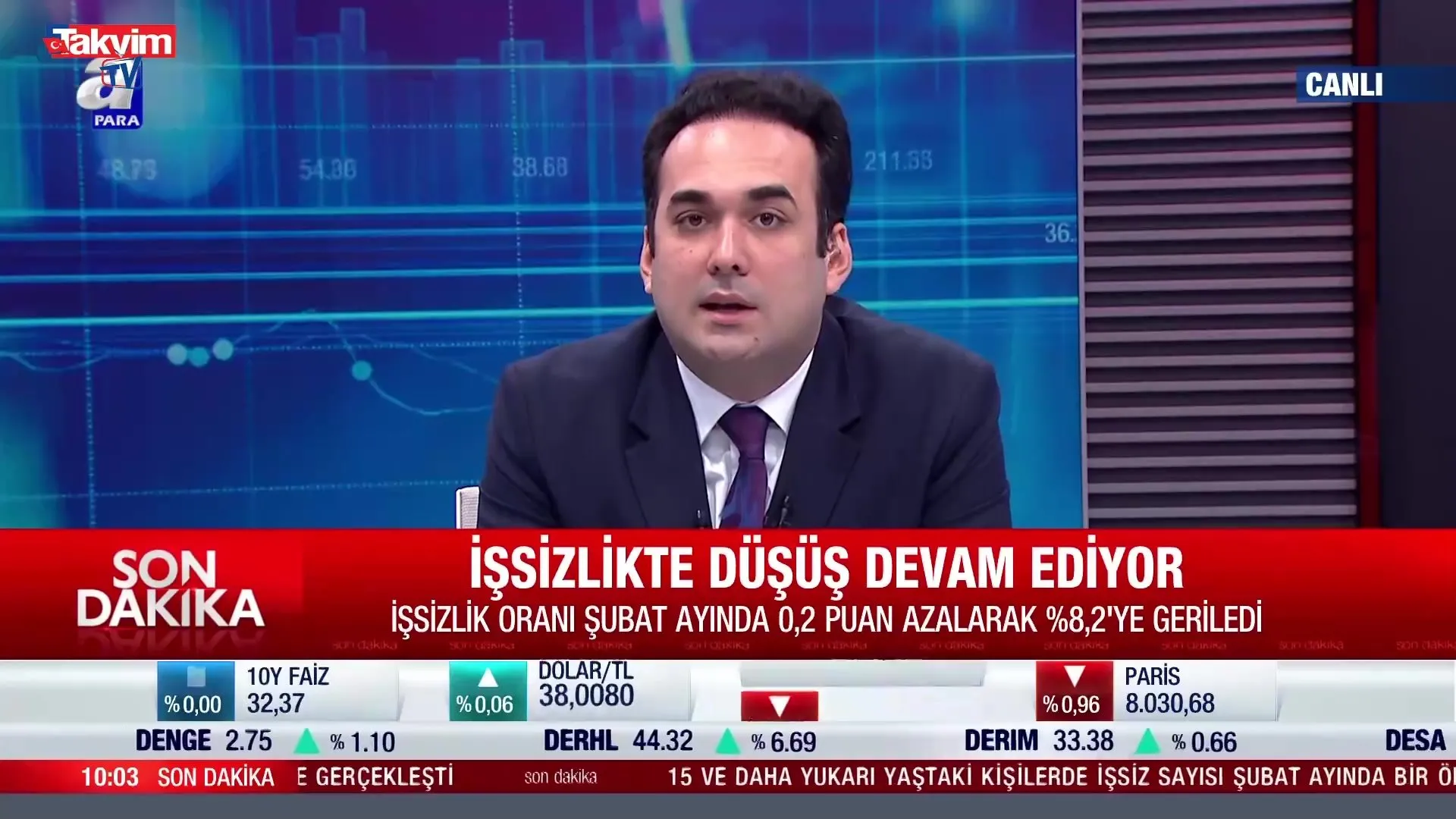 İşsizlik oranı yüzde 8,2’ye geriledi!