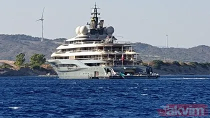 Dünyanın en zengin insanı Jeff Bezos’un lüks yatı Datça’da!