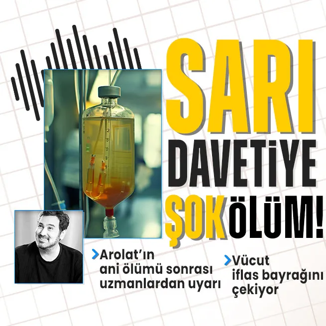 Metin Arolatın ardından yeniden gündemde! Vitamin kokteyli ATOM serumlar ve şok diyetler ölüme davetiye çıkarıyor!