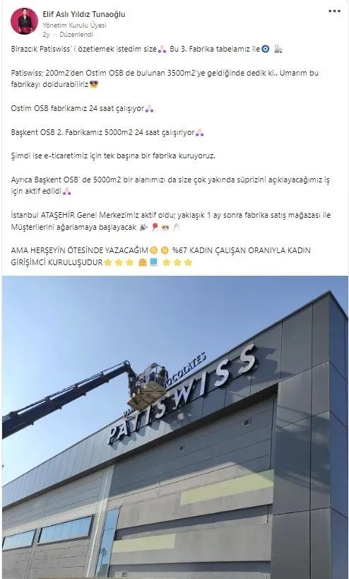 1713960949528.jpeg Patiswiss'te yeni CEO belli oldu! Elif Aslı Yıldız Tunaoğlu gitti! Kocası geldi! Pastaneden 12 şirkete-15