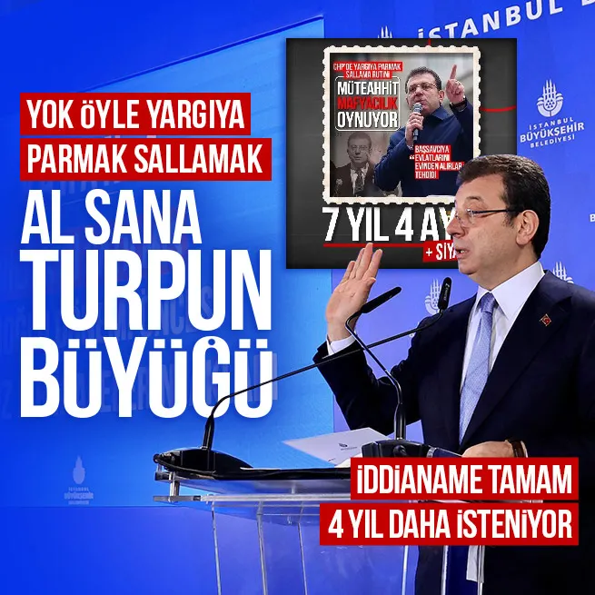 Başsavcıyı tehdit etti bilirkişiyi hedef gösterdi! İmamoğlu hakkında iddianame tamam: Hapis ve siyasi yasak talebi