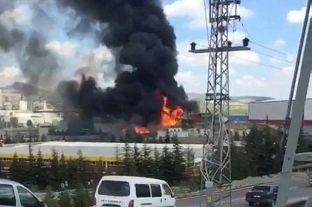 Son dakika: Ankara'da, boya fabrikasında yangın! Acı haber geldi