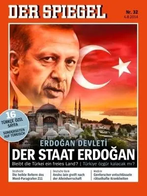 Der Spiegel yine Erdoğan'ı hedef aldı