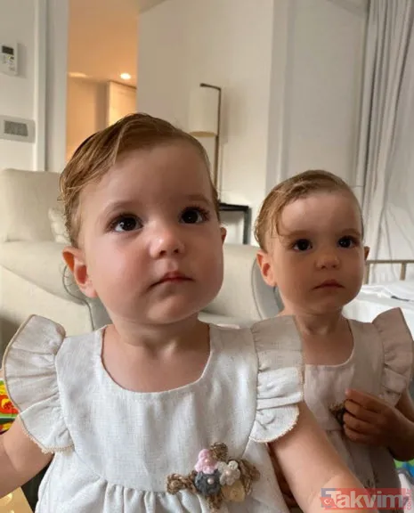 Eşkıya Dünyaya Hükümdar Olmaz'ın Bahar'ı Pelin Akil'in ikizleri kime benziyor? Sosyal medyayı sallayan kare... - 17