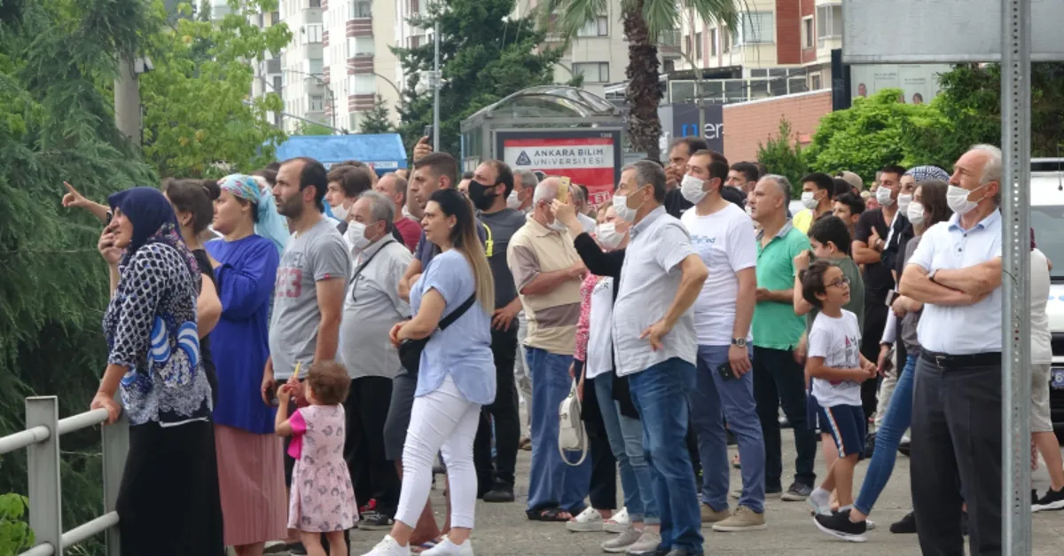 Saniye saniye kaydedip film izler gibi izlediler
