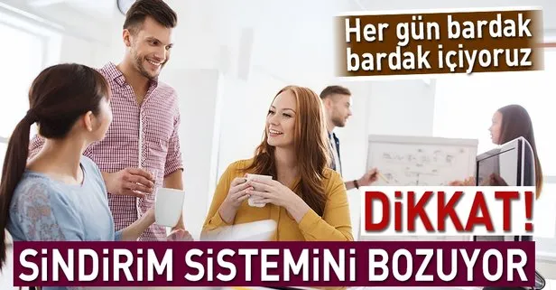 Kahveyi abartma hazımsızlığı çağırma