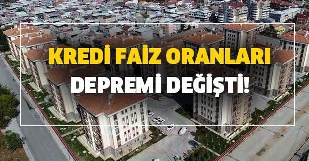 Kredi faiz oranları hesaplama! Kredi faiz oranları depremi! Ziraat, Vakıfbank, TEB, Garanti taşıt, konut ve ihtiyaç kredi faizleri!