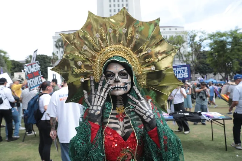 'Krallara Hayır' protestoları ABD'yi sardı: Hedefte Trump var-11