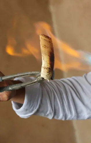 El yapımı kemik taraklara büyük ilgi