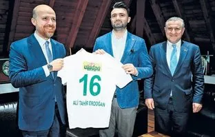 Gençlik ve Spor Bakanı Bak ile Bilal Erdoğan’dan Bursaspor’a ziyaret