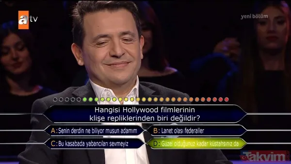 Kim Milyoner Olmak İster'de dikkat çeken Türk Dil Kurumu sorusu! Tsunaminin diğer adı nedir? - 14