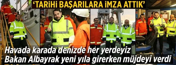 Bakan Albayrak: Tarihi başarılara imza attık