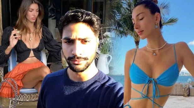 Şevval Şahin mavi bikinisiyle eli ayağı dolaştırdı! Eski sevgilisi yeni sevgilisini denize fırlatan estetikli Türkiye güzeli...-7