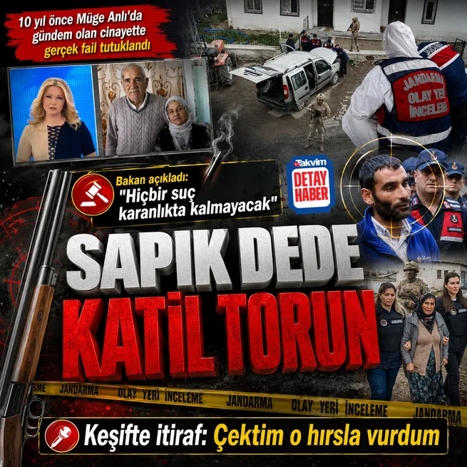 Fatma ve İbrahim Teryaki cinayetinde gerçek fail tutuklandı! Bakan Gürlek açıkladı: Hiçbir suç karanlıkta kalmayacak