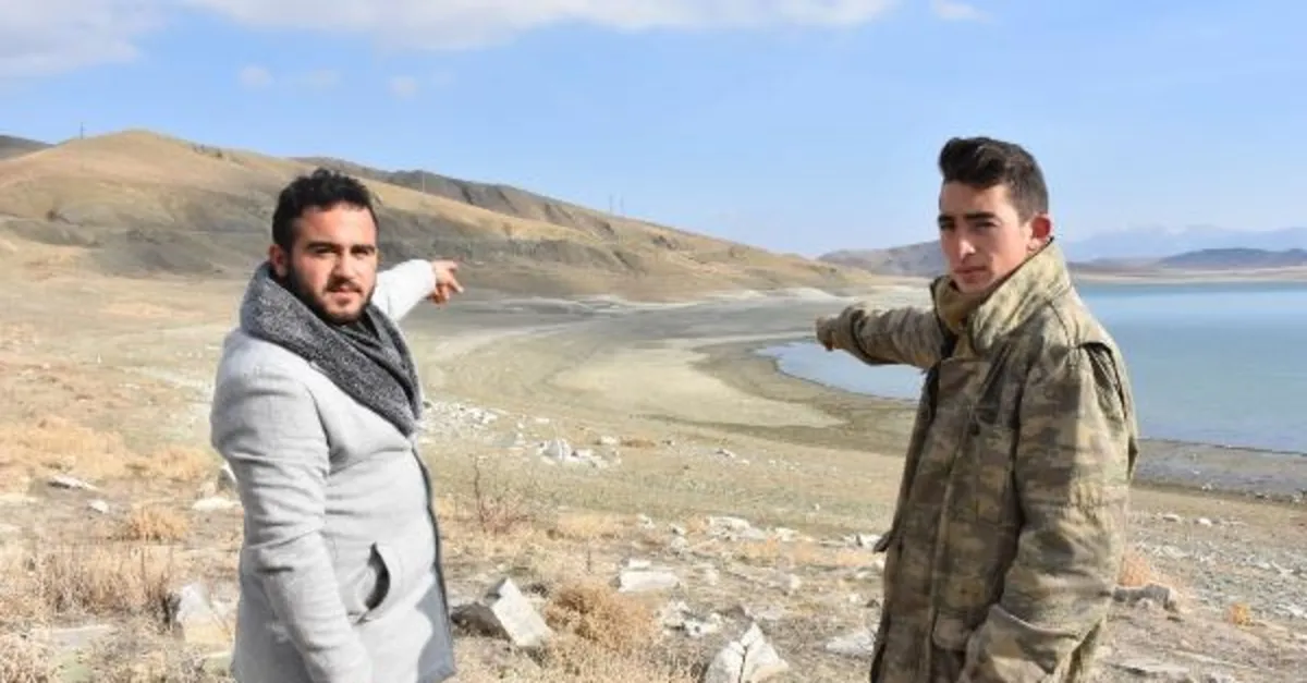 Baraj suyu çekilince ortaya çıktı! Büyük bir kuraklık bizi bekliyor