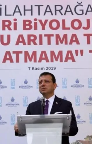 Marmara Denizi nasıl bu hale geldi? Her şey Ekrem İmamoğlu'nun Silahtarağa'daki temel atmama töreni şovuyla başladı!