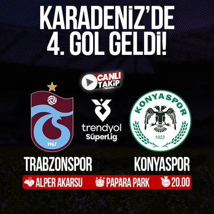 Trabzonspor - Konyaspor | CANLI