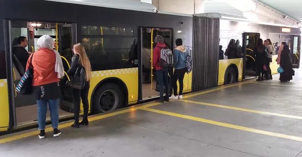 Metrobüste yeni dönem! Bugün başladı