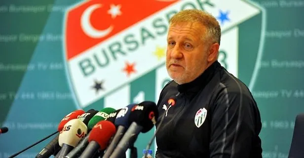 Bursaspor teknik direktörü Mesut Bakkal takımına güveniyor