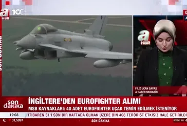 MSB'den peş peşe açıklamalar! 40 Eurofighter temin edilecek: Almanya'yı İngiltere ikna edecek