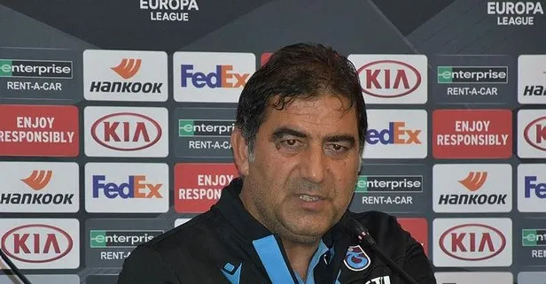 Trabzonspor Teknik Direktörü Ünal Karaman: Kader maçına çıkacağız