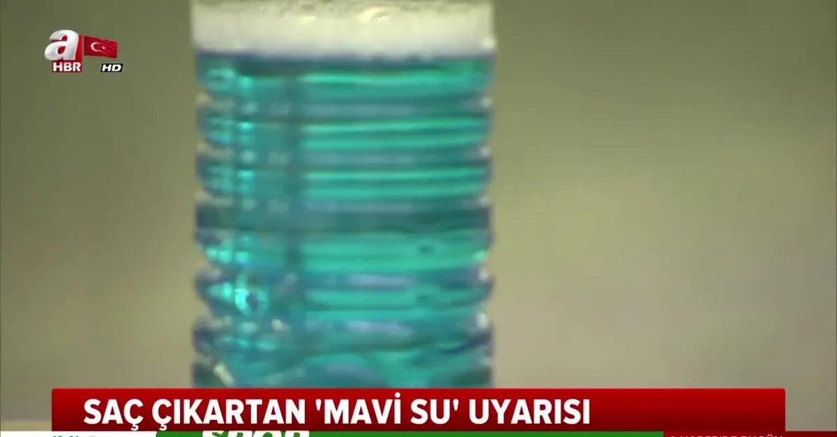Mavi Su Nedir Ve Sac Cikartiyor Mu Saglik Bakanligi Ndan Kellige Care Olan Sac Cikartan Mavi Su Uyarisi Video Videosunu Izle Takvim Tv