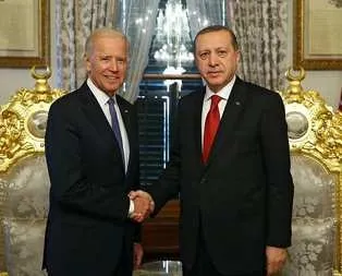 Erdoğan Biden’ı kabul etti