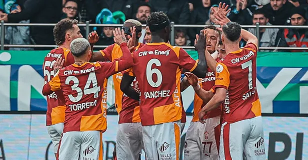 Aslan çok farklı! Rizespor - Galatasaray: 0-3 | MAÇ SONUCU
