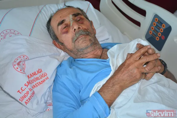 Kendisine para vermeyen anne ve babasını 2 saat boyunca baston koltuk değneği ve balta sapıyla dövdü - 6