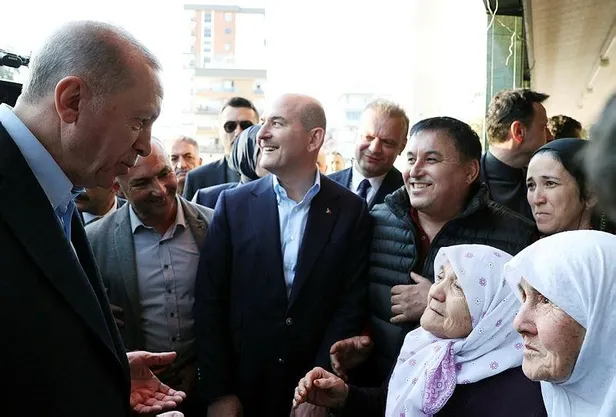 Başkan Erdoğan'dan selin vurduğu Kumluca'da önemli açıklamalar-9