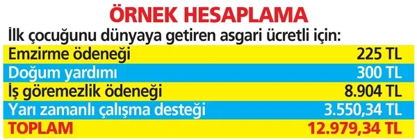 600 TL doğum yardımı, doğum sonrası izin, 8904 TL yardım... İşte devlet tarafından annelere sağlanan 10 destek-16