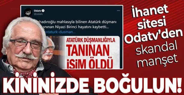 Ünlü tarihçinin vefatı sonrası Odatv'den skandal manşet