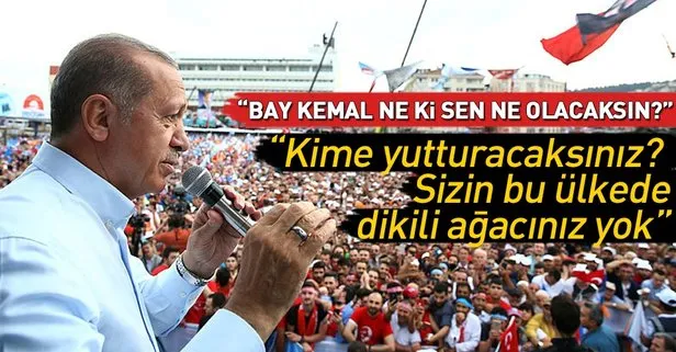 Cumhurbaşkanı Erdoğan Kocaeli’de konuştu: Haddini bileceksin