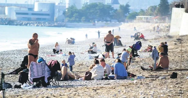 Yeni yılın ilk gününde yurdun bir yanında kar bir yanında güneş vardı