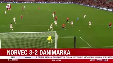 Norveç 3-2 Danimarka | MAÇ ÖZETİ