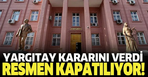 Son dakika: Yargıtay'da 8 daire kapatılıyor