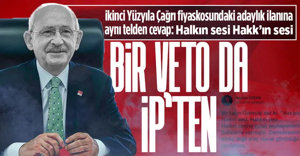 Kemal Kılıçdaroğlu'nun İkinci Yüzyıla Çağrı programındaki adaylık konuşmasına İmamoğlu'ndan sonra şimdi de İYİ Parti'den tepki