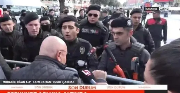 PKKsever başkan Ahmet Özer için CHP ve DEM’in Esenyurt mitinginde skandal! CHP’li vekiller polise saldırdı