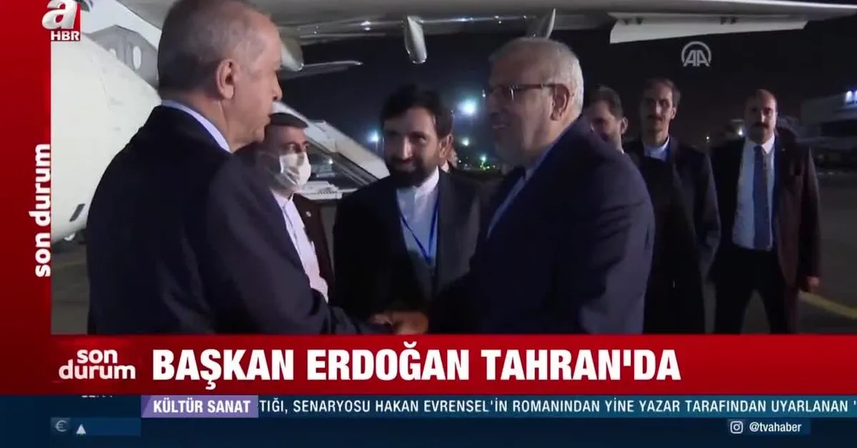 Başkan Erdoğan Tahran’da