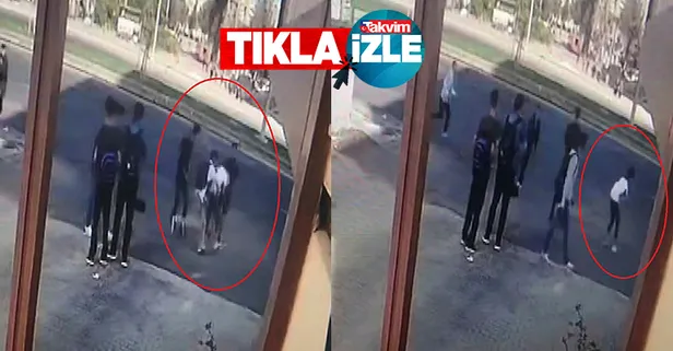 Diyarbakır'da liselilerin bıçaklı kavgasında kan aktı! İşte o anlar